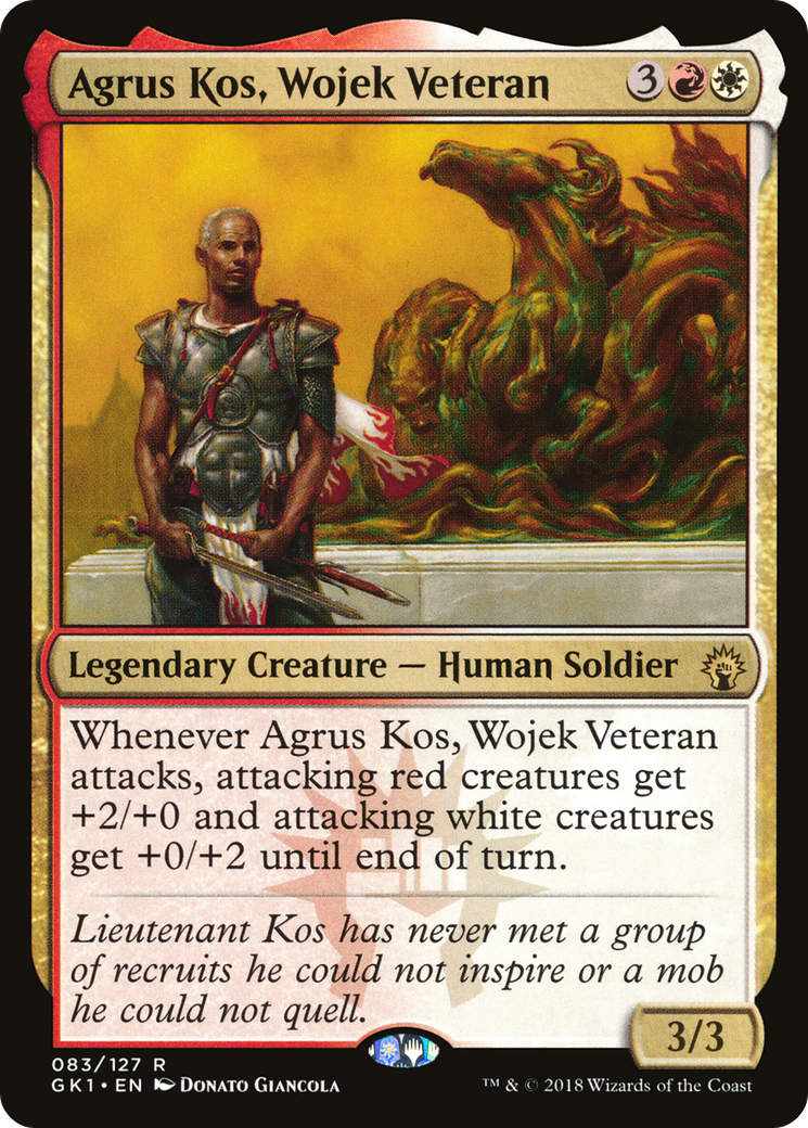Agrus Kos, Wojek Veteran (GR1-083) [GRN Guild Kit]