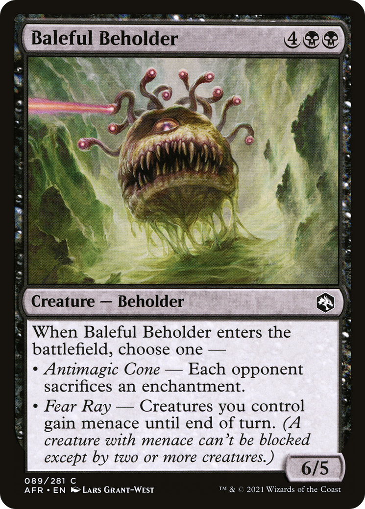 Baleful Beholder (AFR-089) [Adventures in the Forgotten Realms]
