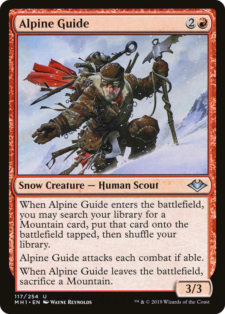 Alpine Guide (MH1-117) [Modern Horizons] Foil