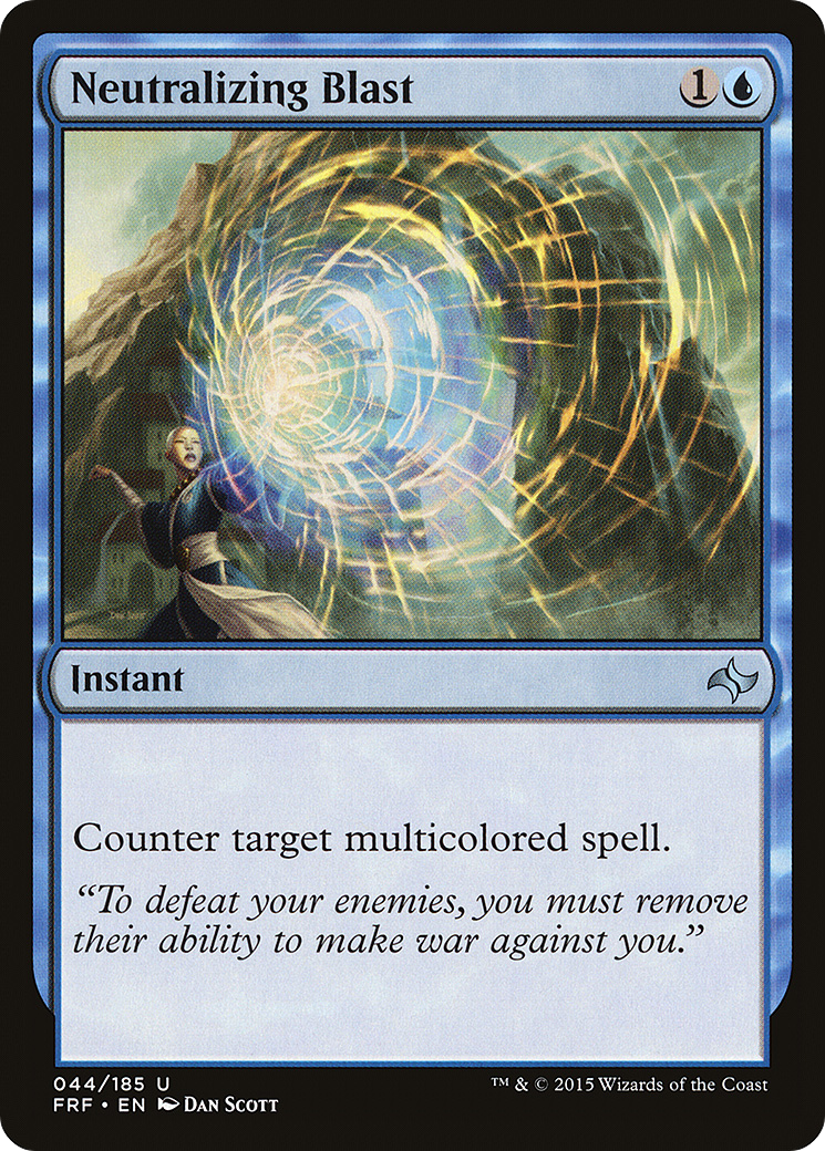 Neutralizing Blast (FRF-044) [Fate Reforged] Foil