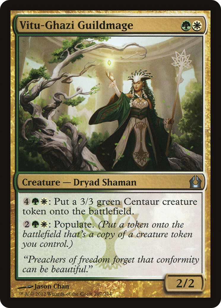 Vitu-Ghazi Guildmage (RTR-207) [Return to Ravnica] Foil