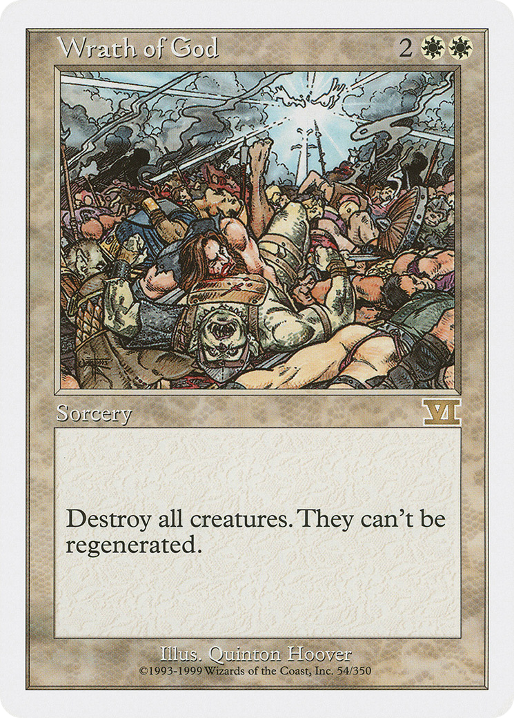 Wrath of God (6ED-054) [Classic Sixth Edition]