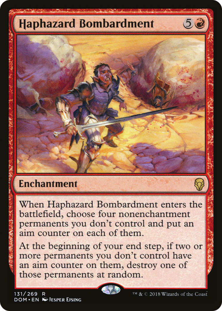 Haphazard Bombardment (DOM-131) [Dominaria]