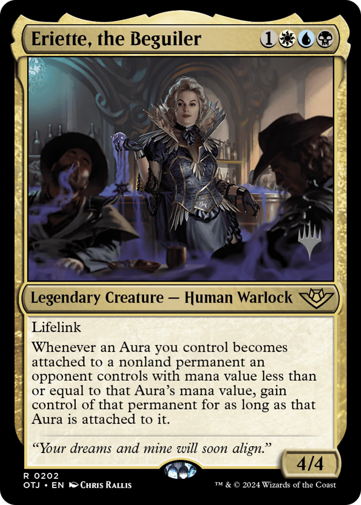 Eriette, the Beguiler (PPOTJ-202) [Promo Pack: Outlaws of Thunder Junction Promos]