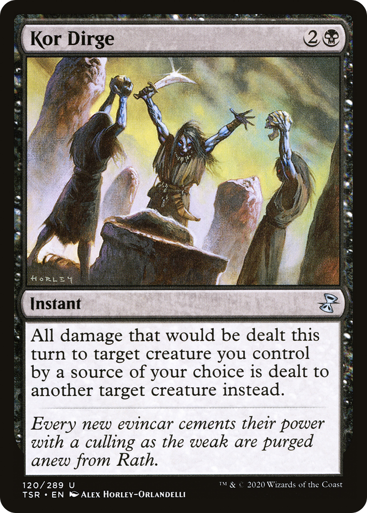 Kor Dirge (TSR-120) [Time Spiral Remastered] Foil