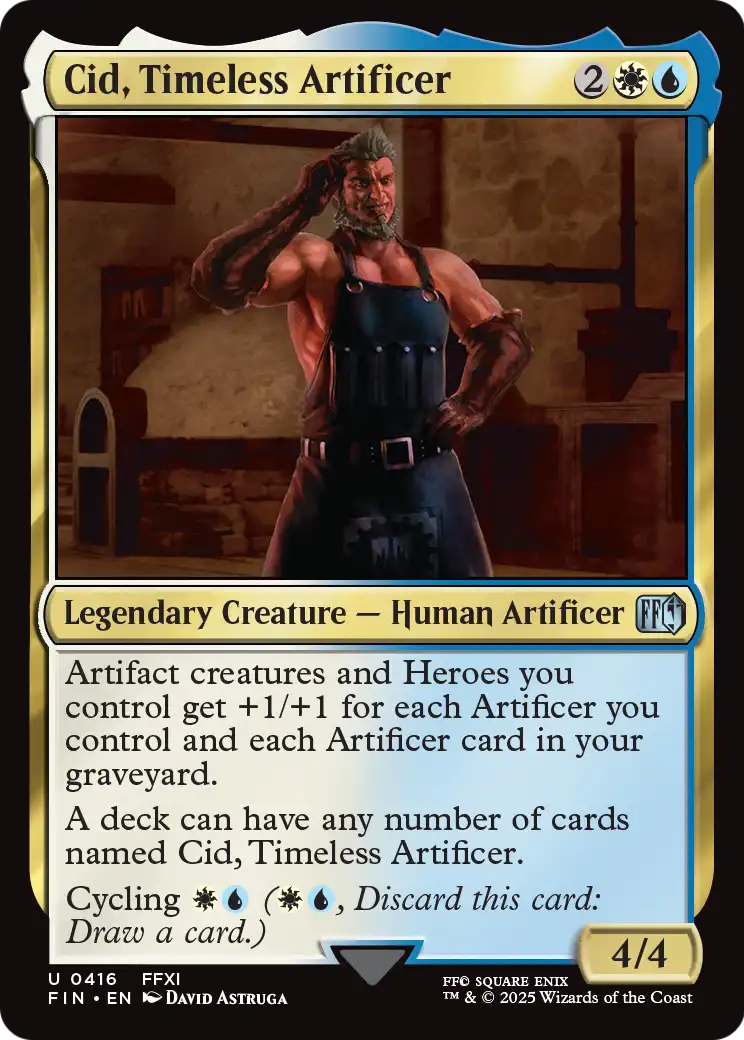 Cid, Timeless Artificer (FIN-416) [FINAL FANTASY]