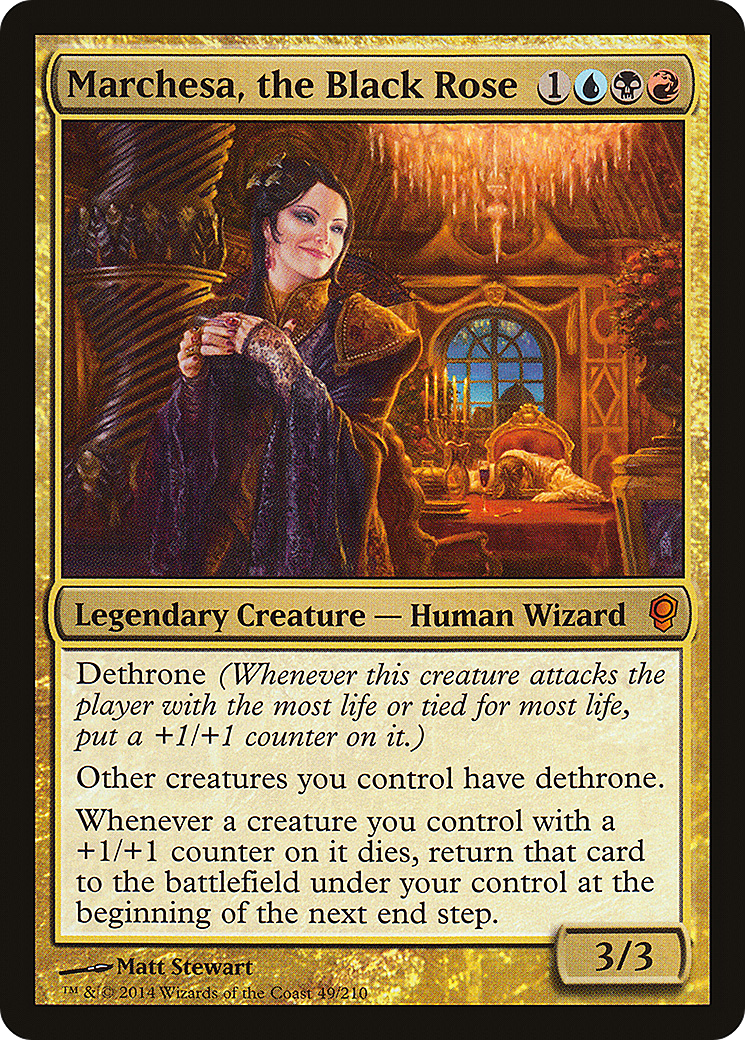 Marchesa, the Black Rose (CNS-049) [Conspiracy] Foil