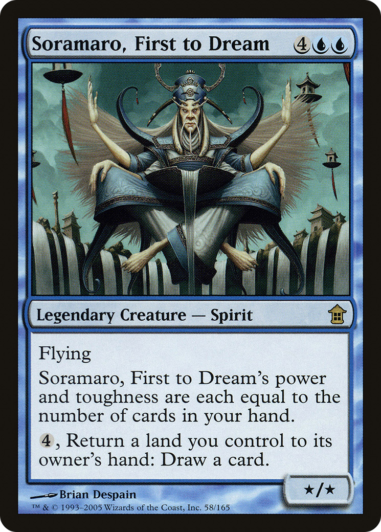Soramaro, First to Dream (SOK-058) [Saviors of Kamigawa] Foil
