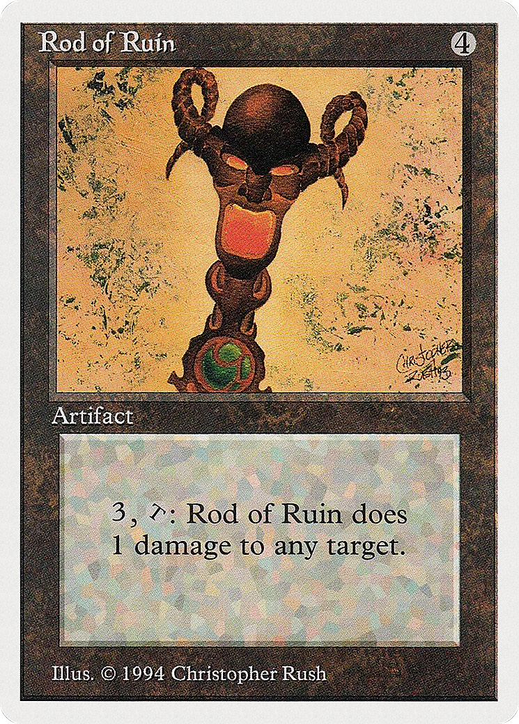 Rod of Ruin (SUM-273) [Summer Magic / Edgar]