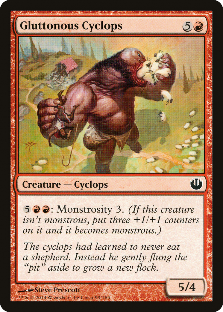Gluttonous Cyclops (JOU-099) [Journey into Nyx]