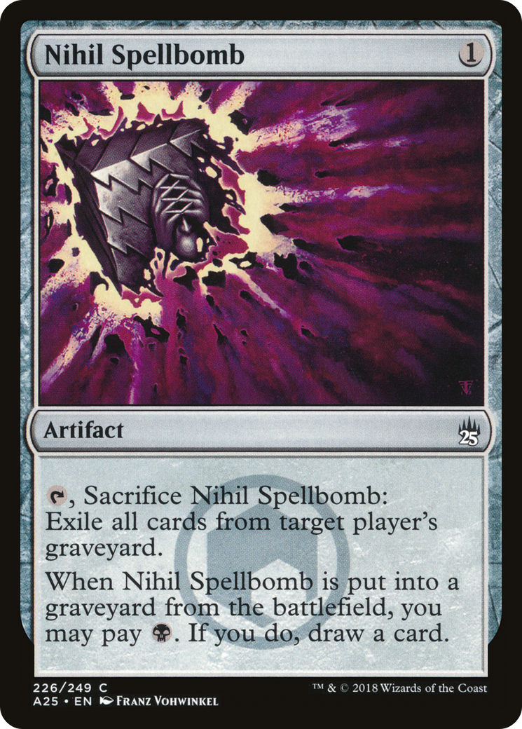 Nihil Spellbomb (A25-226) [Masters 25] Foil