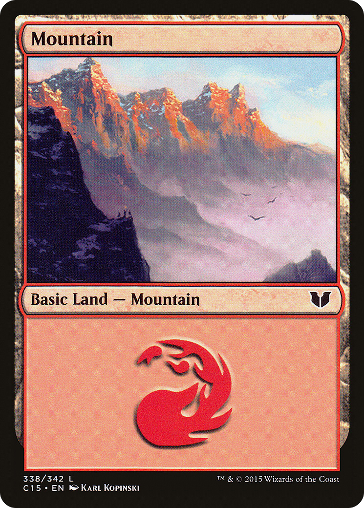 Mountain (C15-338) [Commander 2015]