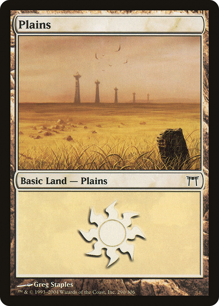 Plains (CHK-290) [Champions of Kamigawa]