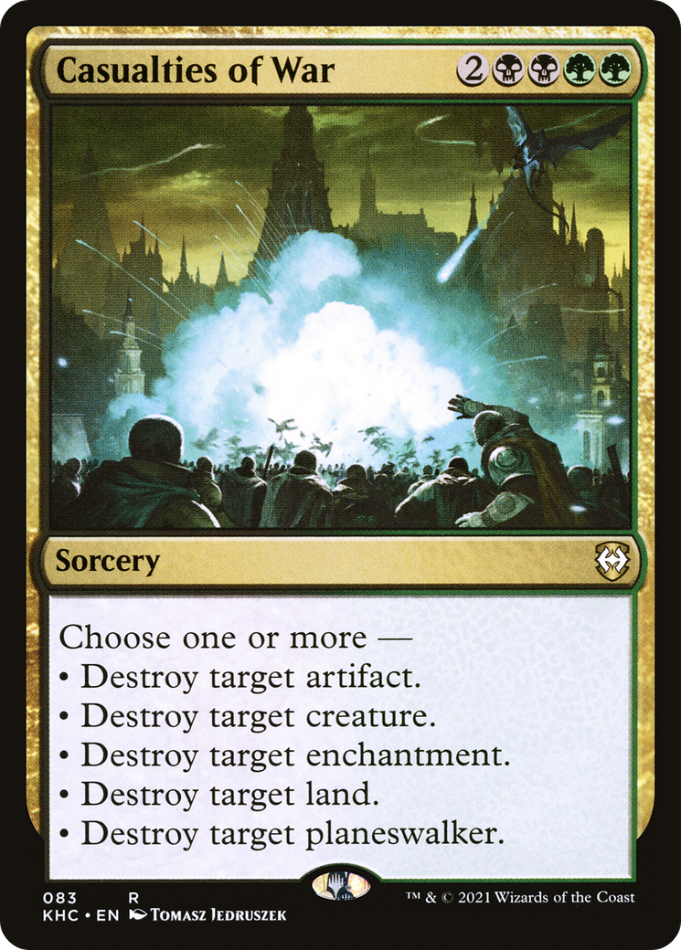 Casualties of War (KHC-083) [Kaldheim Commander]