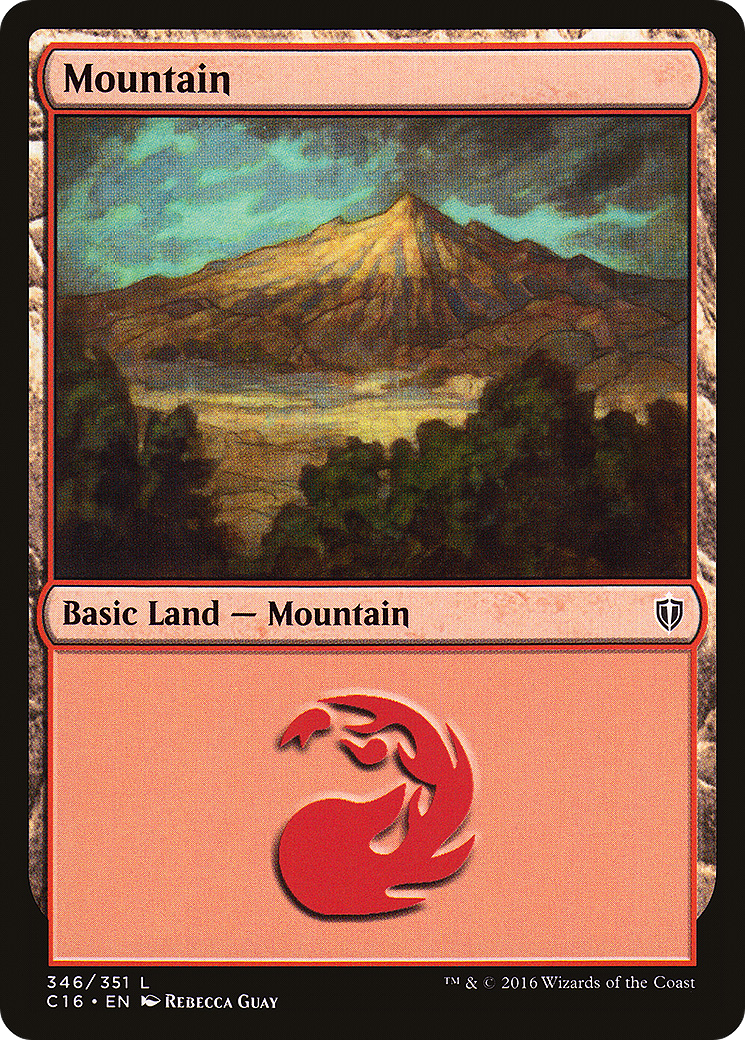 Mountain (C16-346) [Commander 2016]