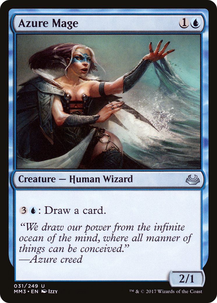 Azure Mage (MM3-031) [Modern Masters 2017] Foil