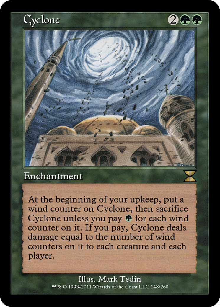 Cyclone (ME4-148) [Masters Edition IV] Foil
