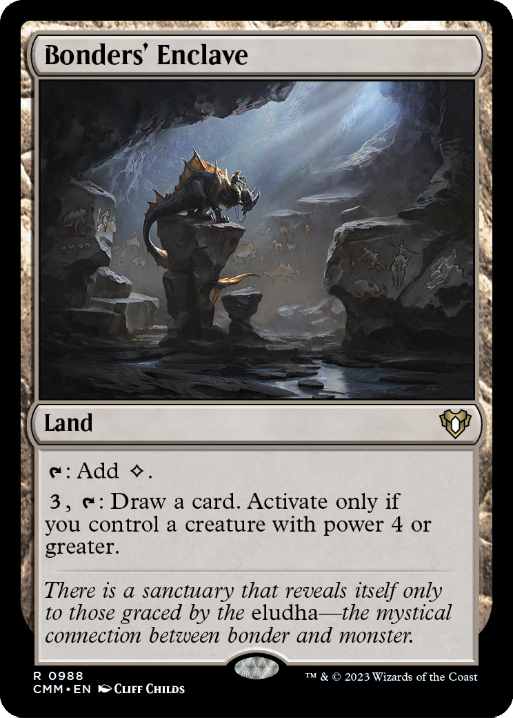 Bonders' Enclave (CMM-988) [Commander Masters]