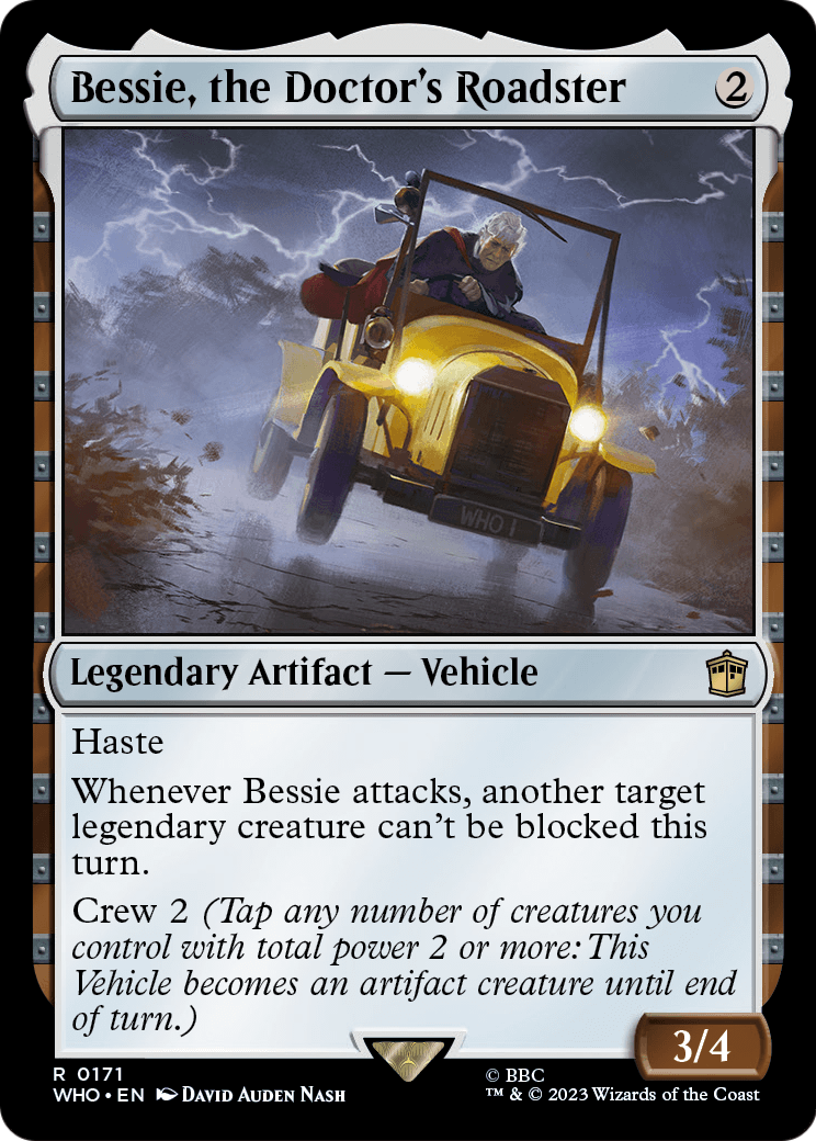 Bessie, the Doctor's Roadster (WHO-171) [Doctor Who] Foil