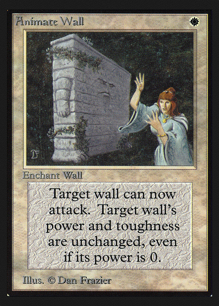 Animate Wall (IE) [Intl. Collectors' Edition]