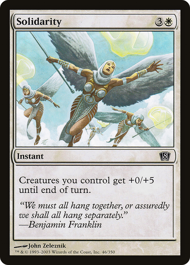 Solidarity (8ED-046) [8th Edition] Foil