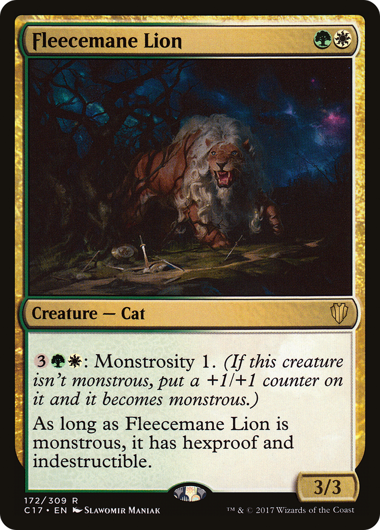 Fleecemane Lion (C17-172) [Commander 2017]