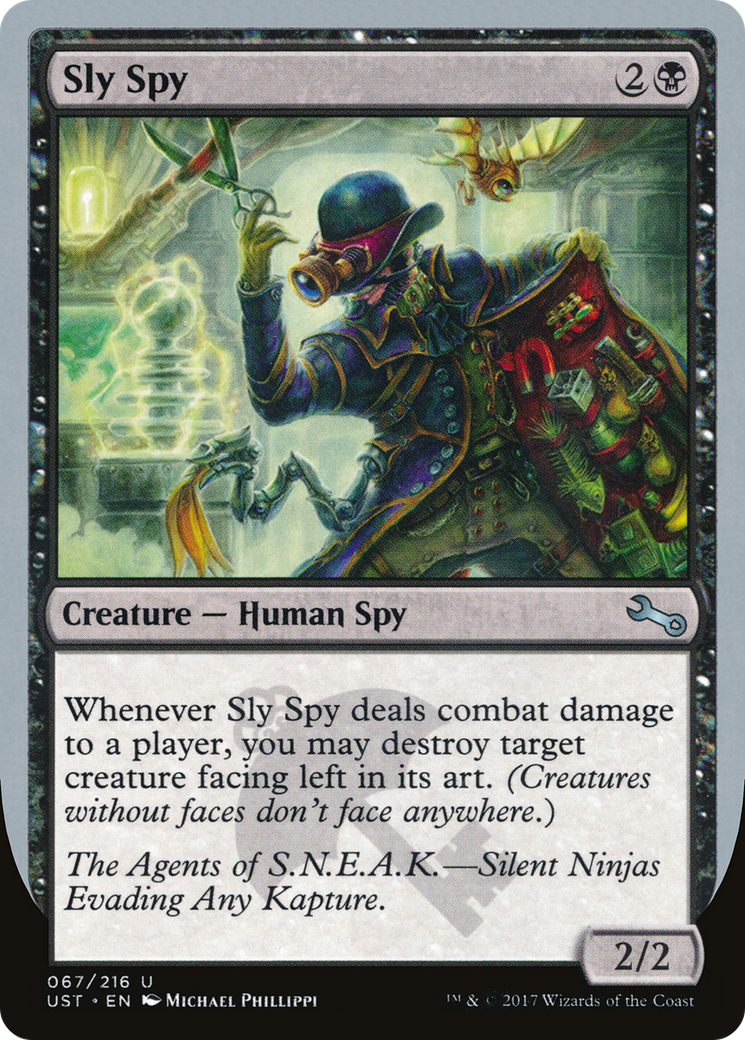 Sly Spy (B) (UST-67B) [Unstable]
