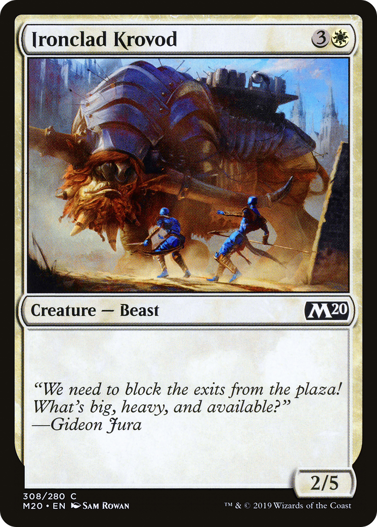 Ironclad Krovod (M20-308) [Core Set 2020]