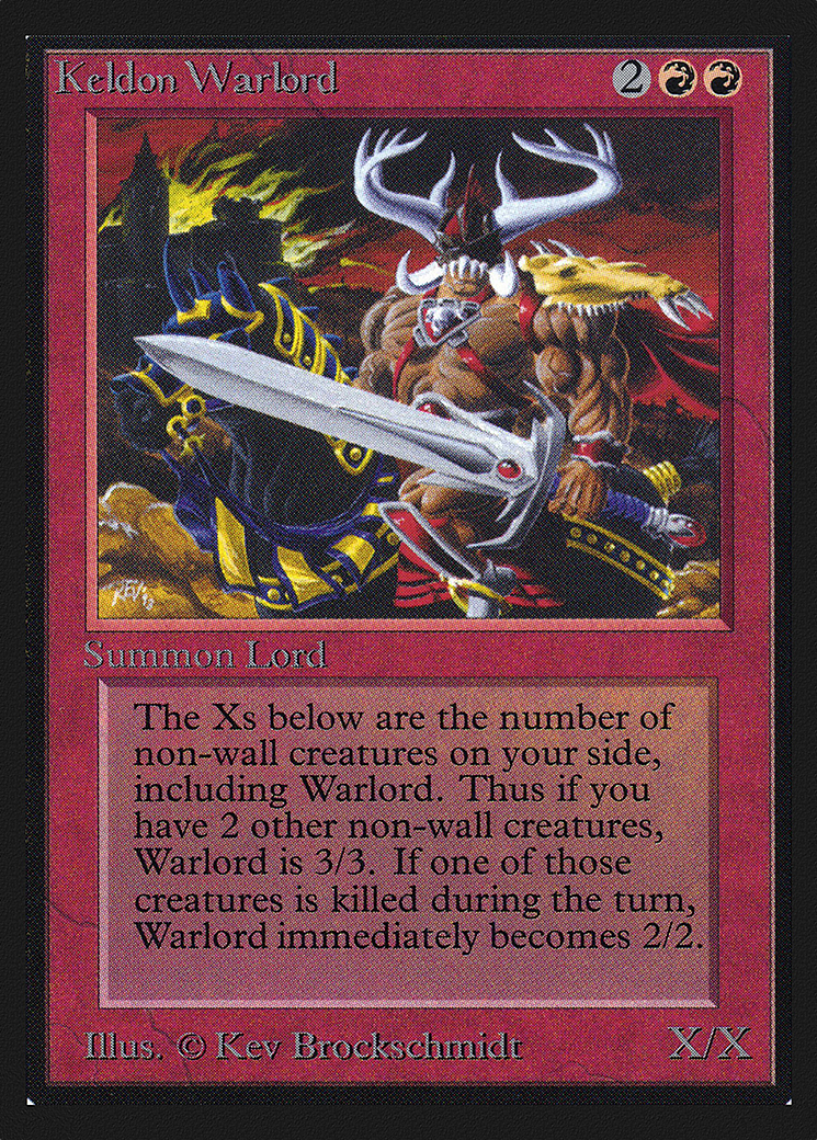 Keldon Warlord (CE) [Collectors' Edition]