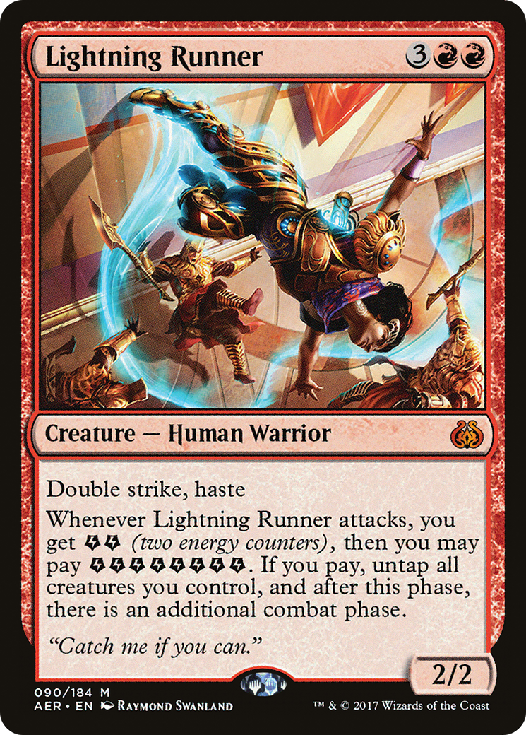 Lightning Runner (AER-090) [Aether Revolt] Foil