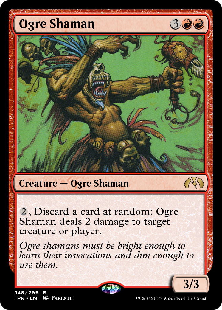 Ogre Shaman (TPR-148) [Tempest Remastered] Foil