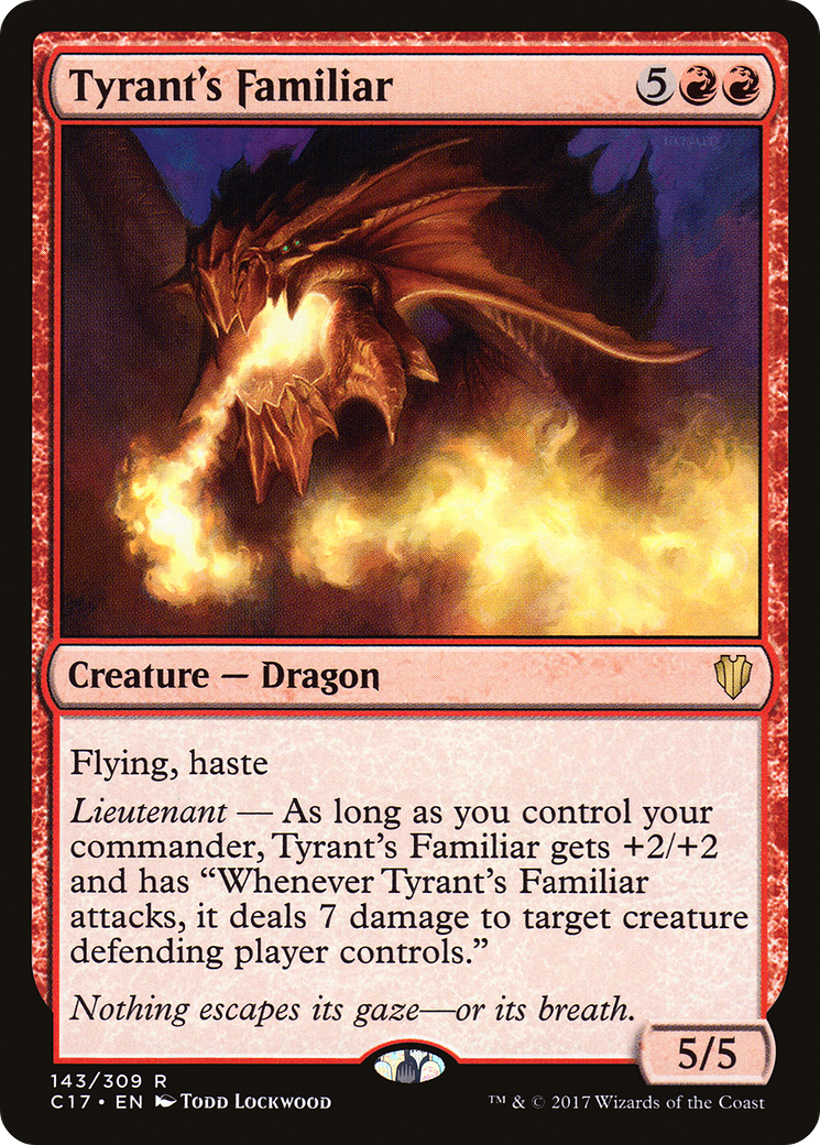 Tyrant's Familiar (C17-143) [Commander 2017]