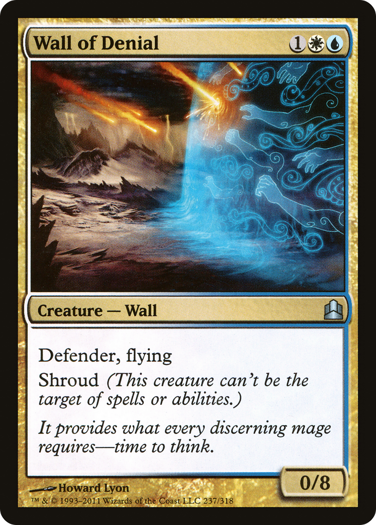 Wall of Denial (CMD-237) [Commander 2011]