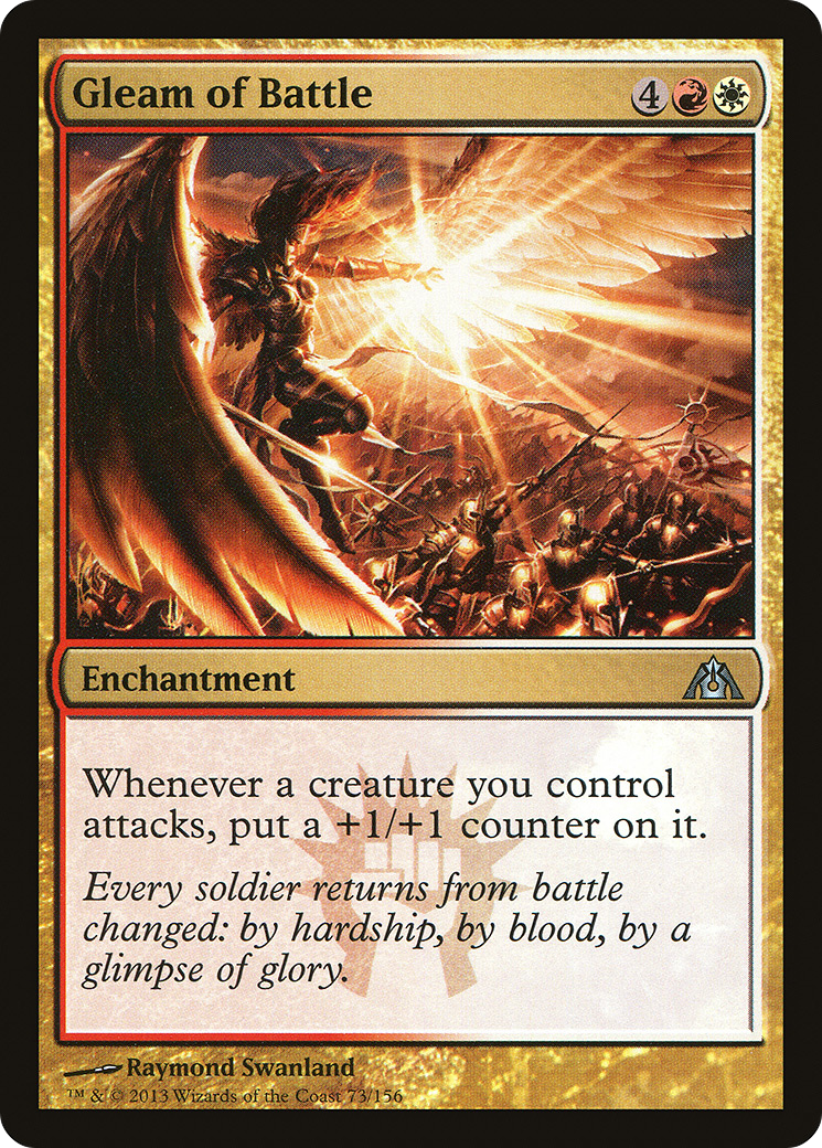 Gleam of Battle (DGM-073) [Dragon's Maze]