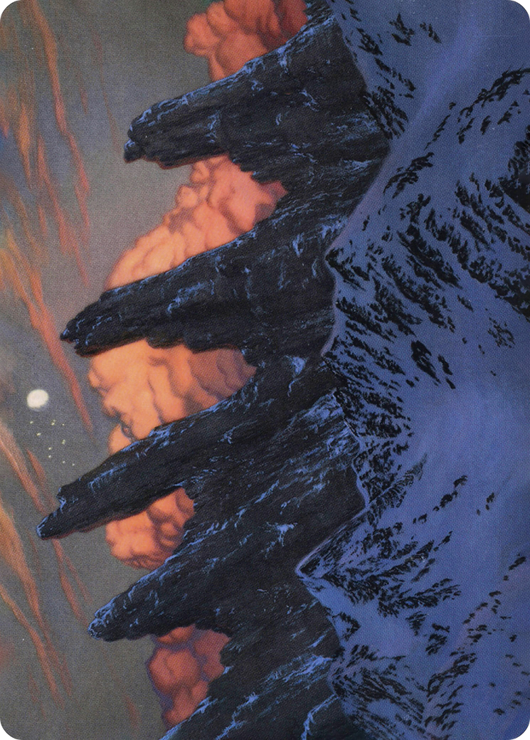 Mountain // Mountain (AAFR-059) (Borderless) [Adventures in the Forgotten Realms Art Series] Foil