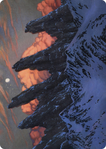 Mountain // Mountain (AAFR-059) (Borderless) [Adventures in the Forgotten Realms Art Series] Foil