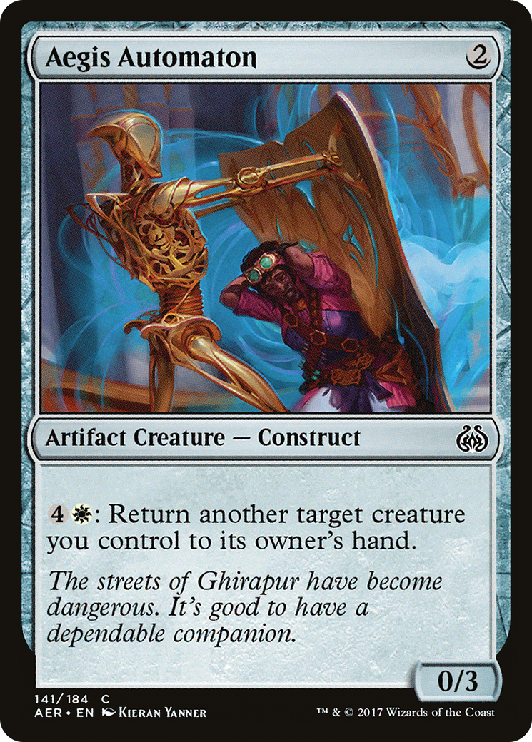 Aegis Automaton (AER-141) [Aether Revolt] Foil