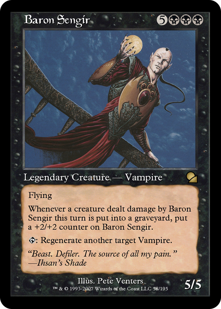 Baron Sengir (ME1-058) [Masters Edition]