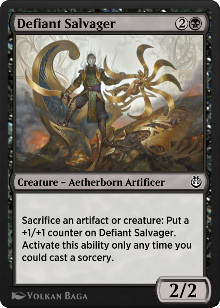 Defiant Salvager (KLR-079) [Kaladesh Remastered]