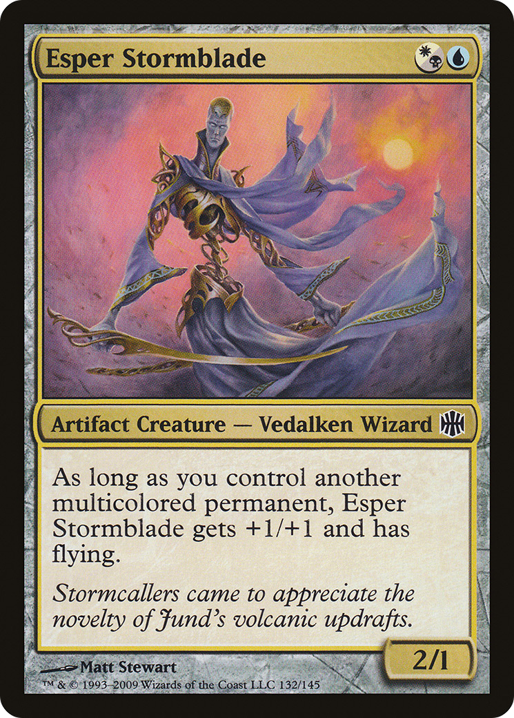 Esper Stormblade (ARB-132) [Alara Reborn]