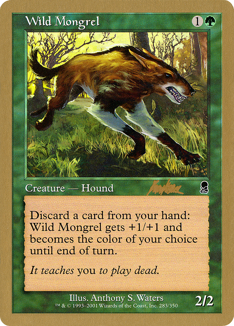 Wild Mongrel - 2002 Brian Kibler (ODY) (WCD-BK283) [World Championship Decks 2002]