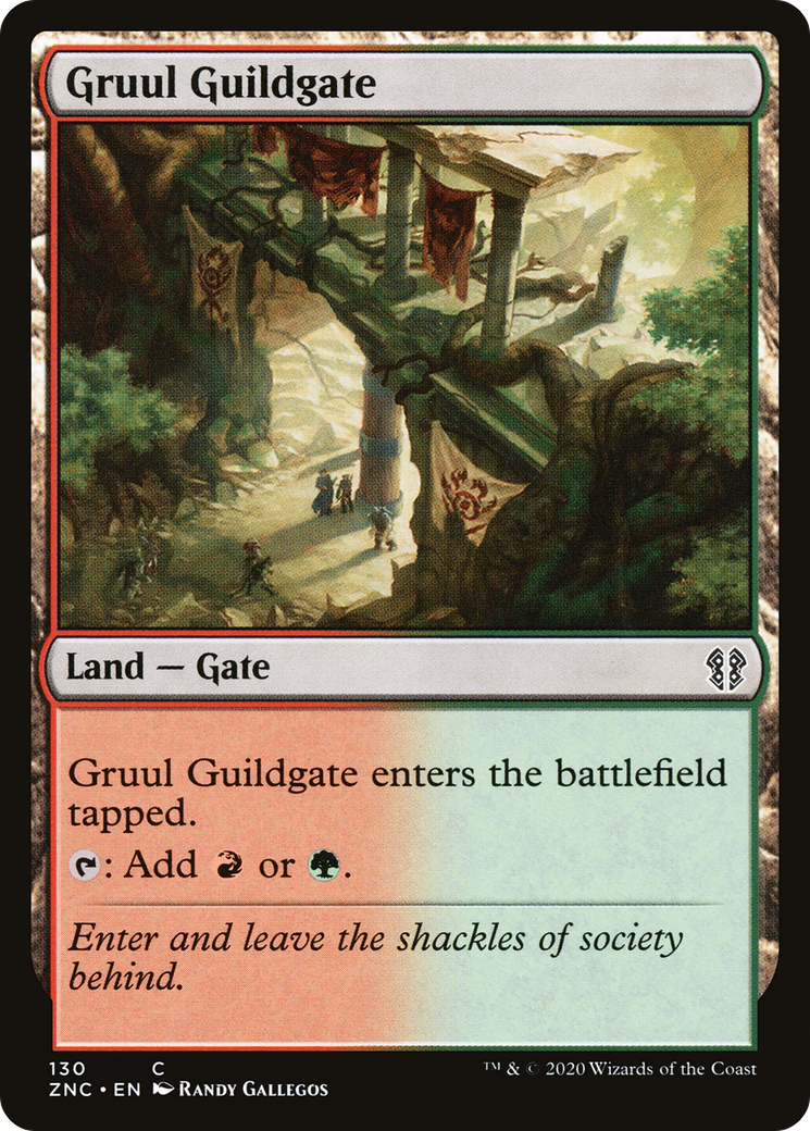 Gruul Guildgate (ZNC-130) [Zendikar Rising Commander]