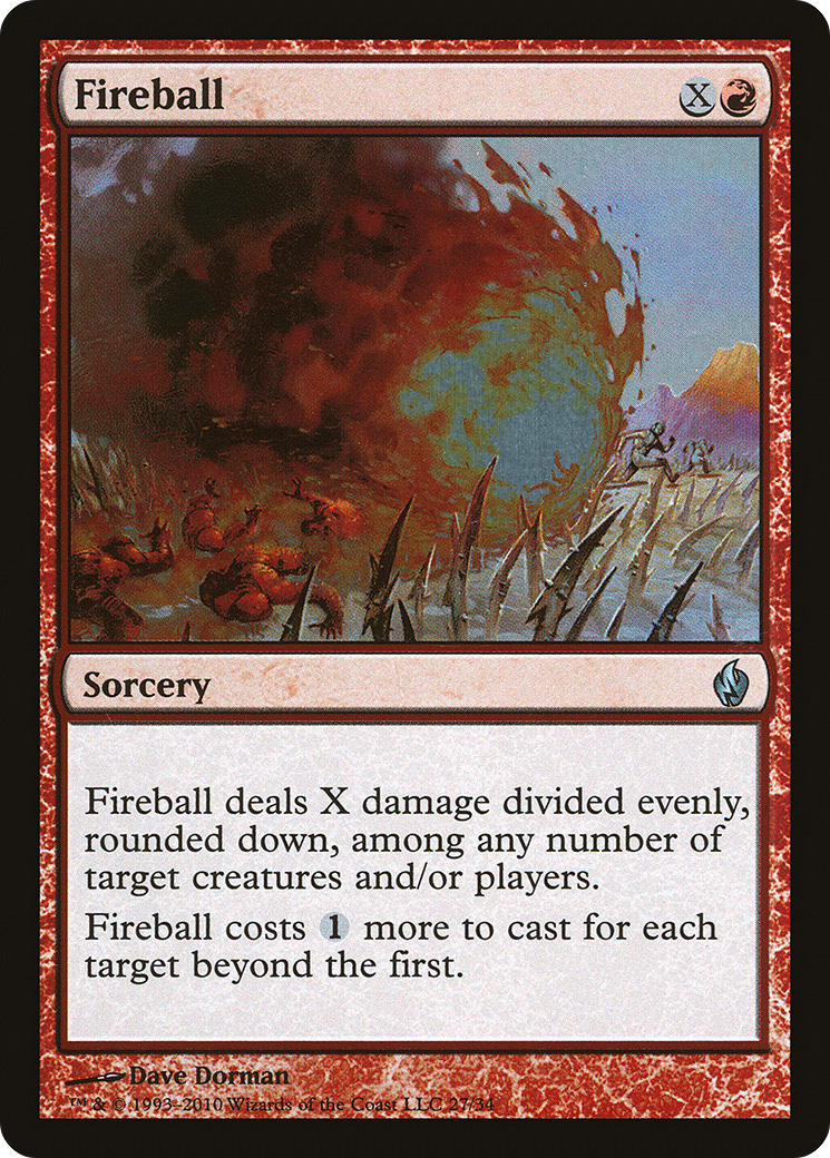 Fireball (PD2-027) [Premium Deck Series: Fire and Lightning] Foil