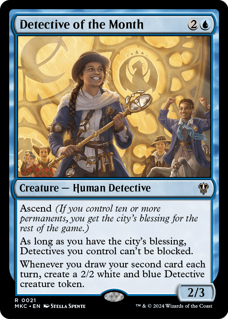 Detective of the Month (MKC-021) [Murders at Karlov Manor Commander]
