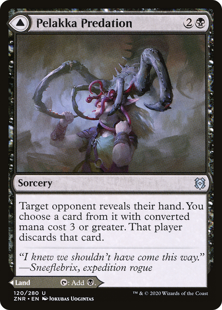 Pelakka Predation (ZNR-120) [Zendikar Rising] Foil