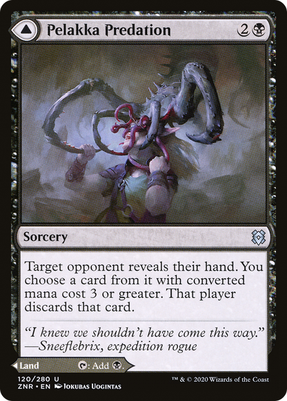 Pelakka Predation (ZNR-120) [Zendikar Rising] Foil