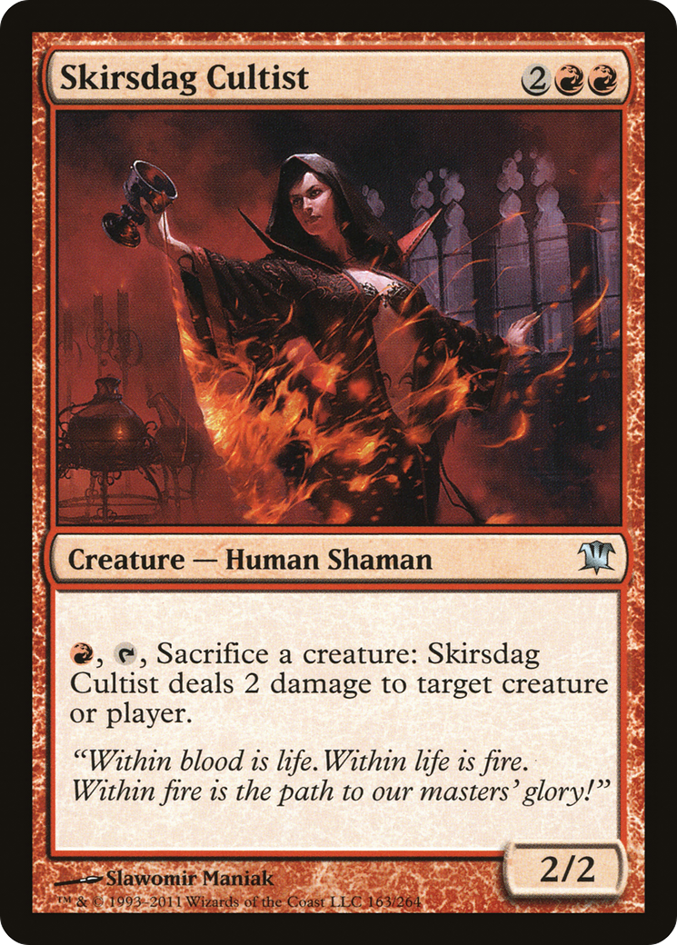 Skirsdag Cultist (ISD-163) [Innistrad] Foil