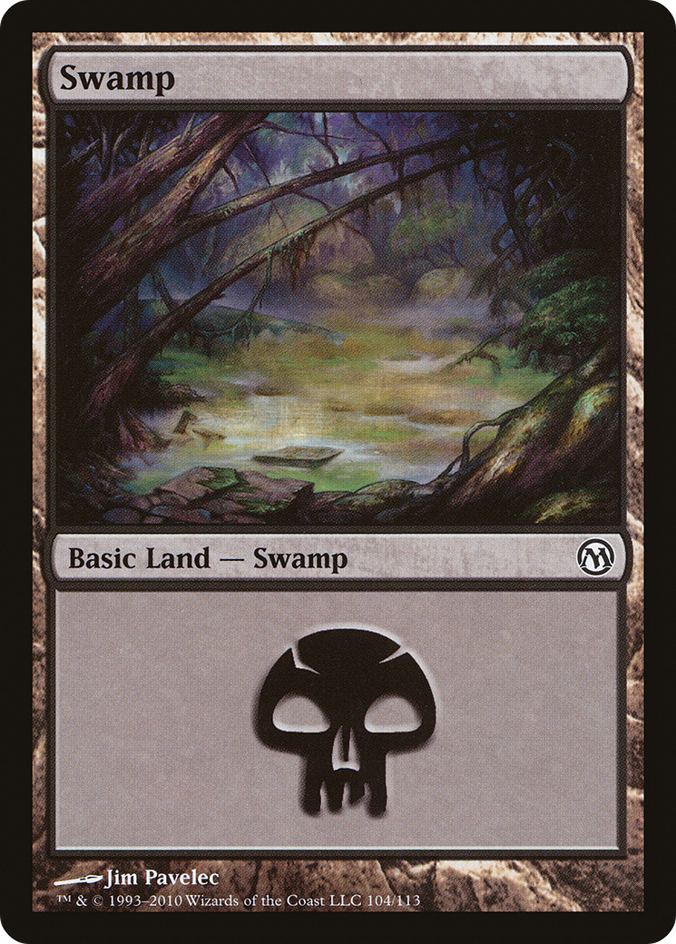 Swamp (DPA-104) [Duels of the Planeswalkers]