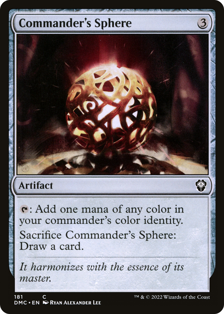 Commander's Sphere (DMC-181) [Dominaria United Commander]
