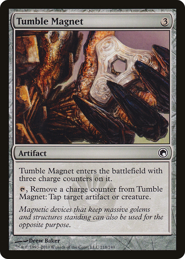 Tumble Magnet (SOM-218) [Scars of Mirrodin] Foil